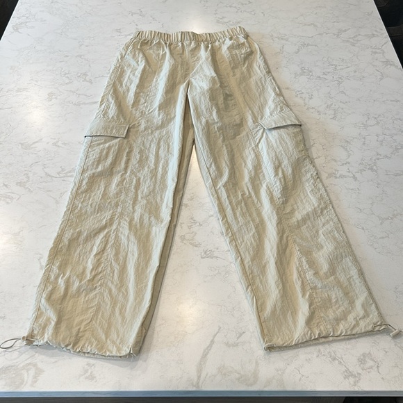 Anthropologie Wilo the Label Parachute Cargo Pants in Athletic Clay Size Small - Picture 13 of 14
